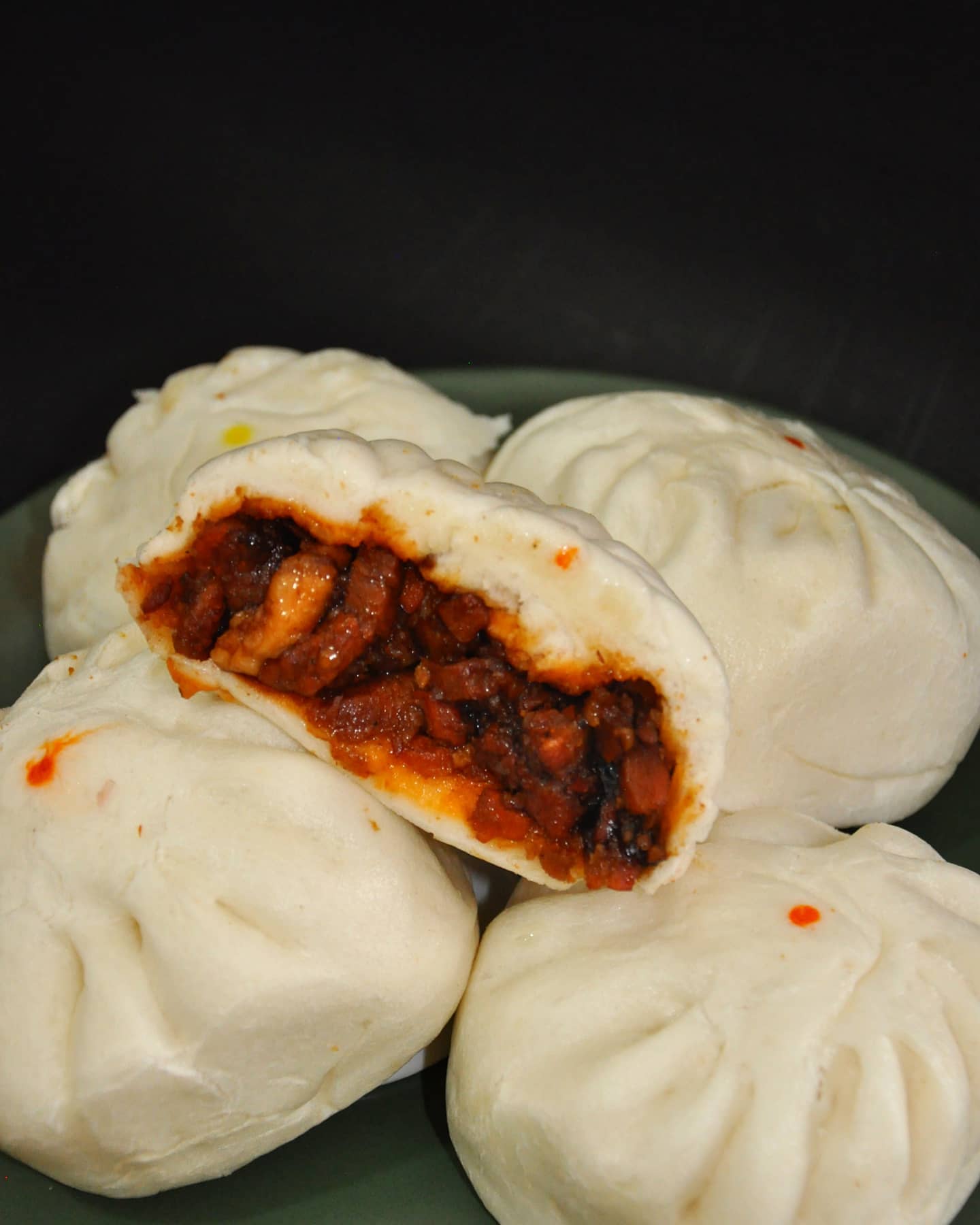 Our Asado siopao... - Sumpan Noodles and Dimsum