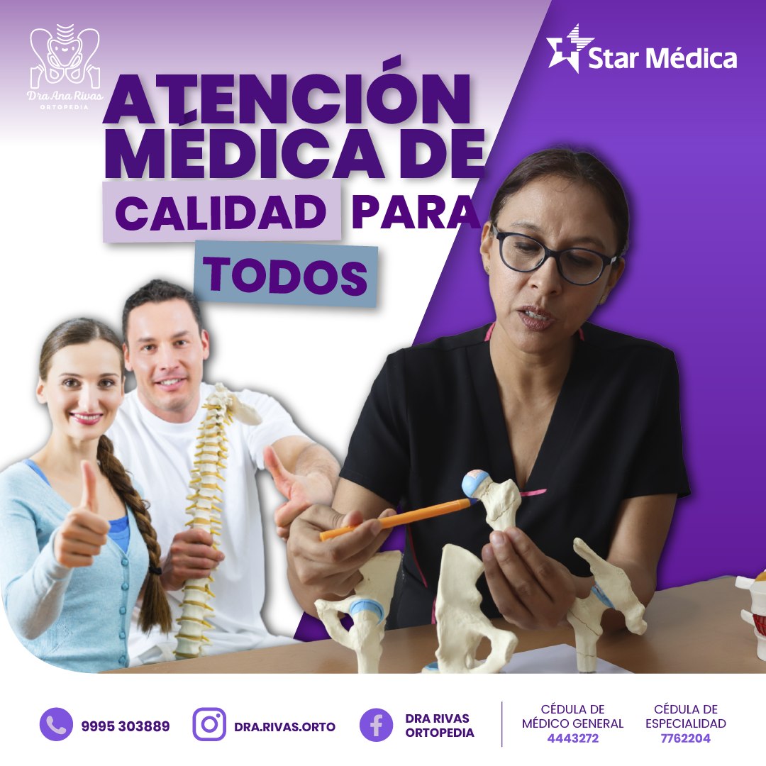 La salud es para todos. En star... - Dra. Rivas Ortopedia | Facebook