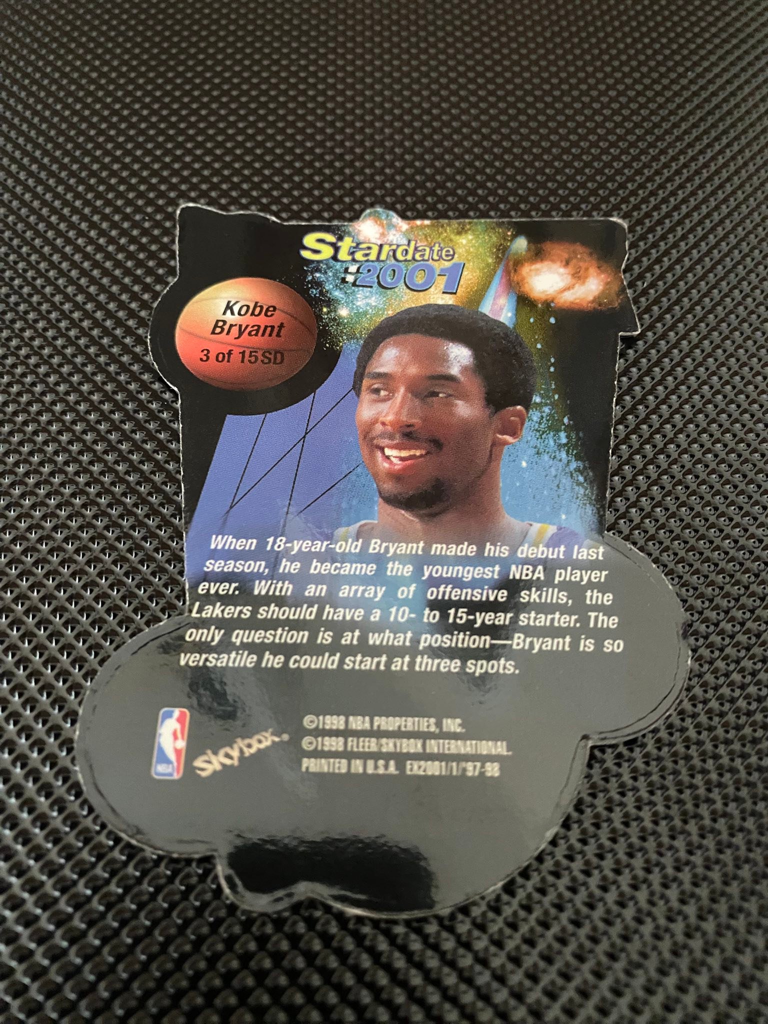 Kobe Bryant error card collection