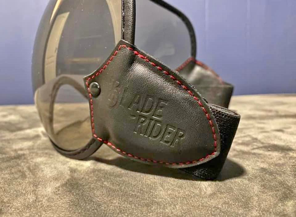 售全新Blade Rider Helmet 一代燻黑泡泡鏡片/山車帽風鏡/復古檔車凱旋哈雷 ...