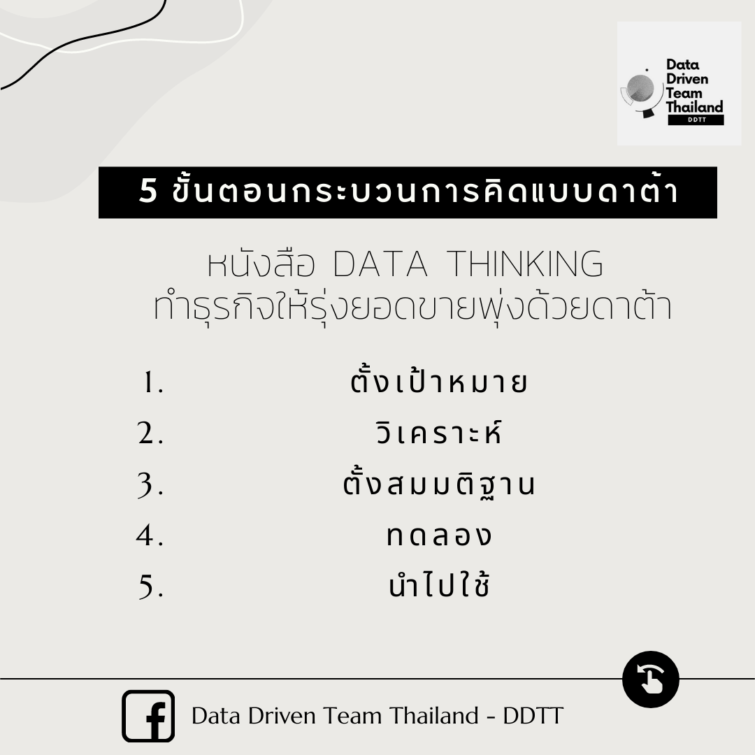แนะนำ 5... - Data Driven Team Thailand - DDTT