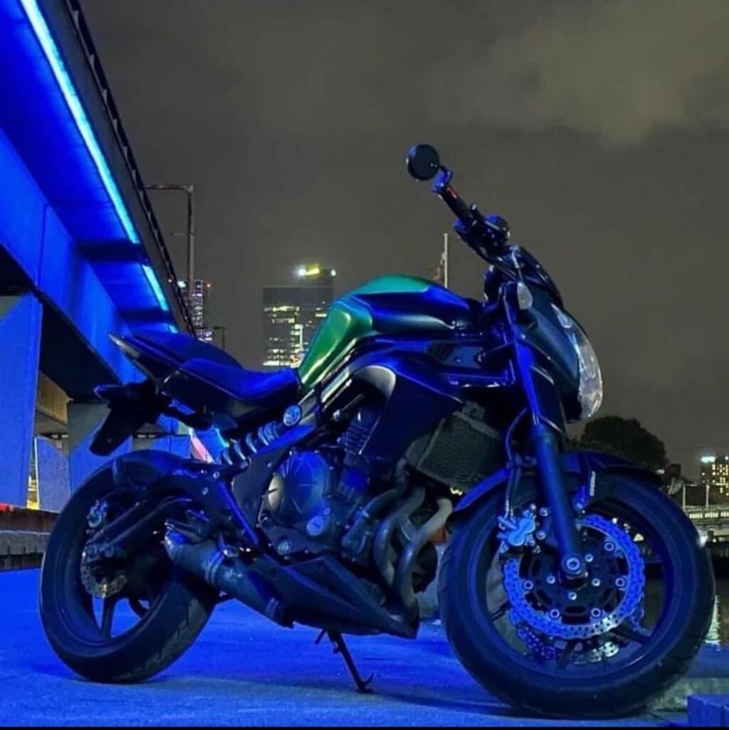 Information on missing motorcycle rider?
