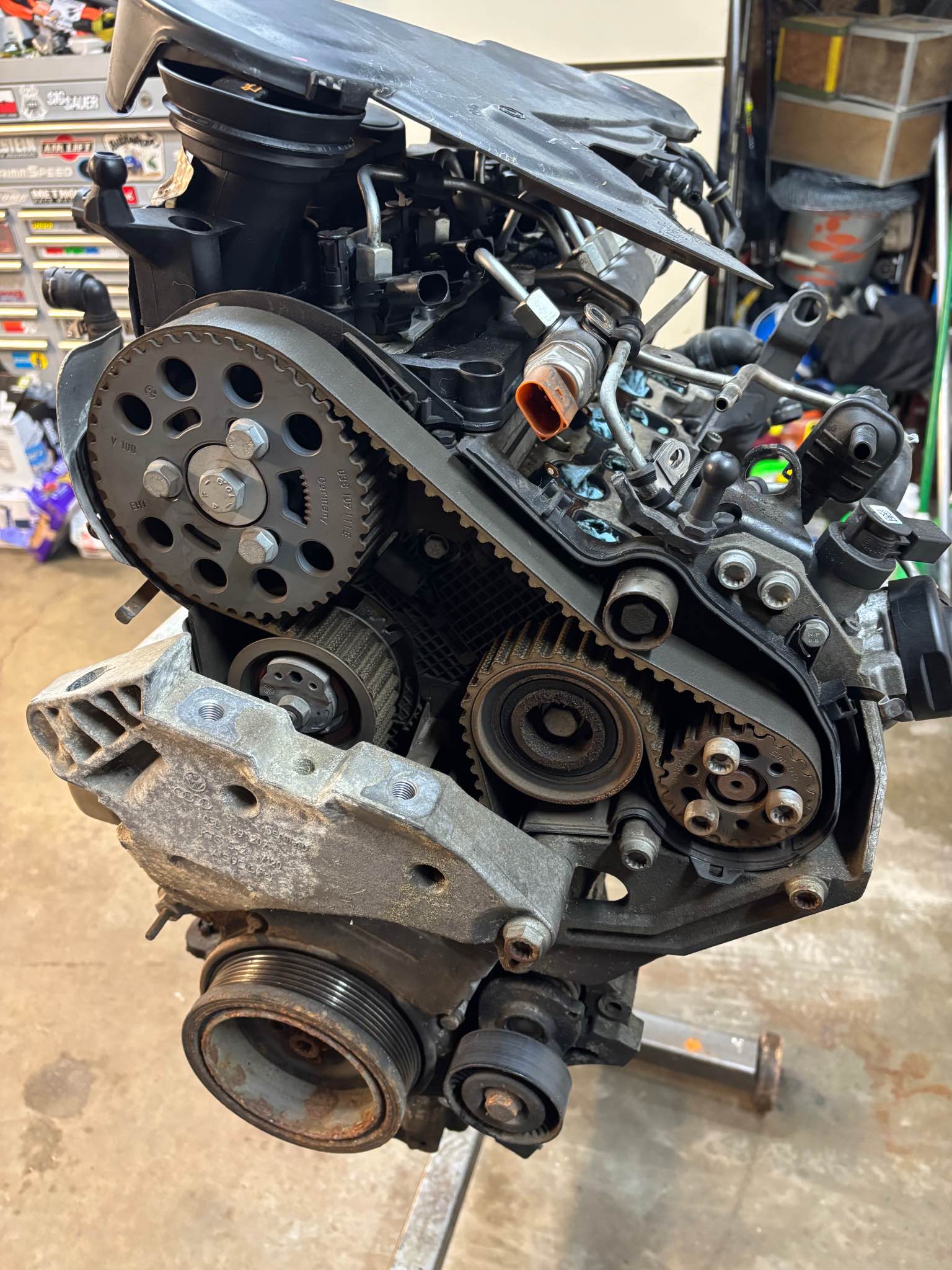 VW TDI engine CJAA(core) - Car Engines & Engine Parts - Burlington ...