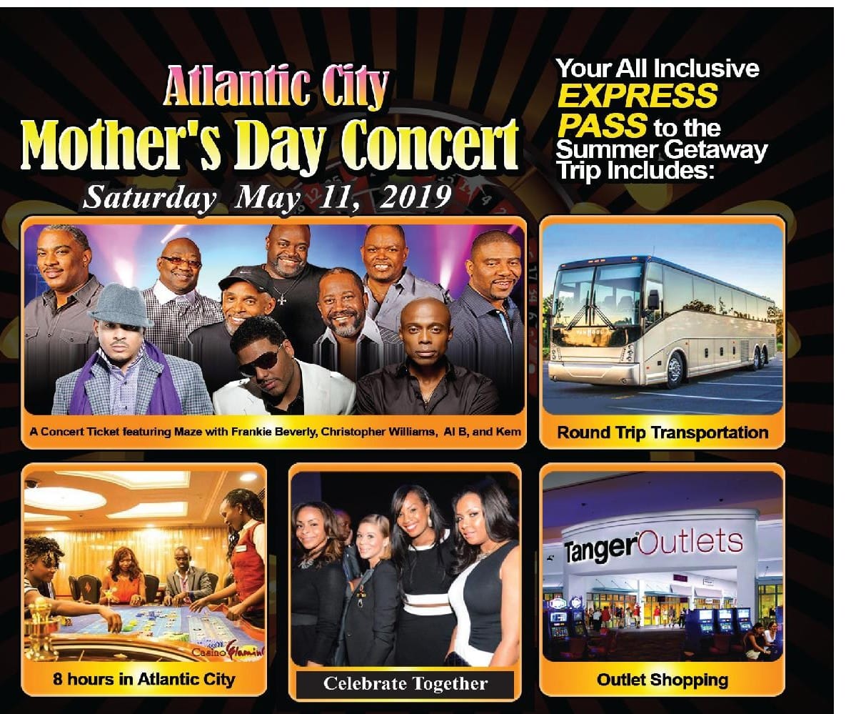Atlantic City Mother's Day Concert Bus Express