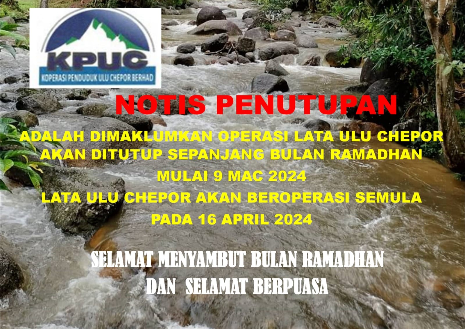Koperasi Penduduk Ulu Chepor | Ipoh