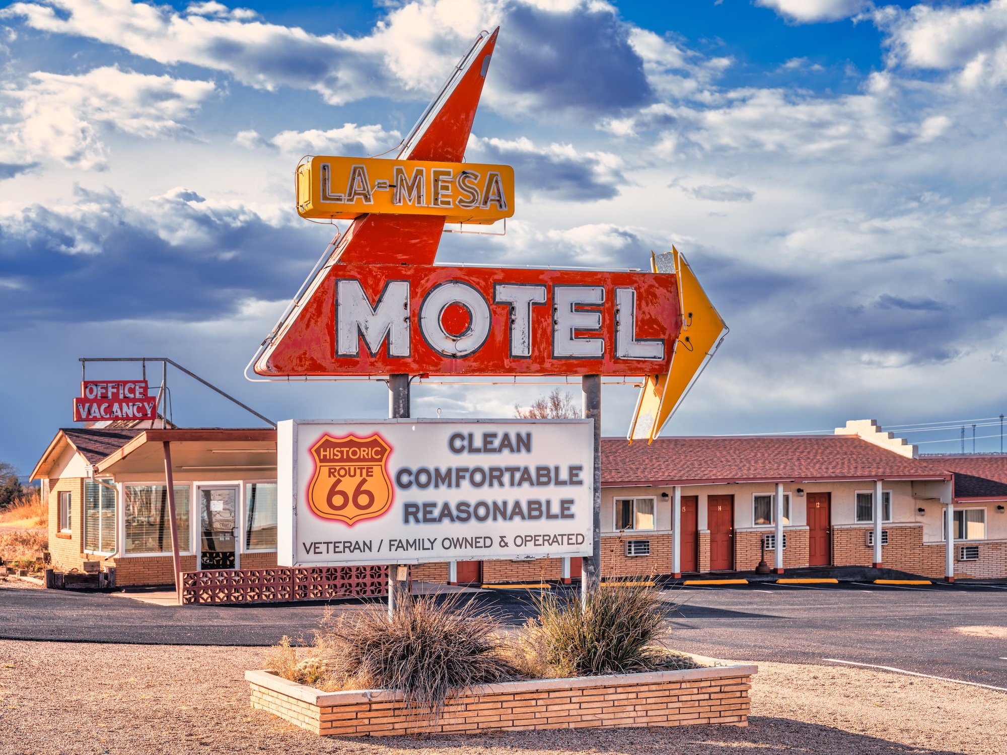 La Mesa Motel on Route 66 in Santa Rosa, New Mexico