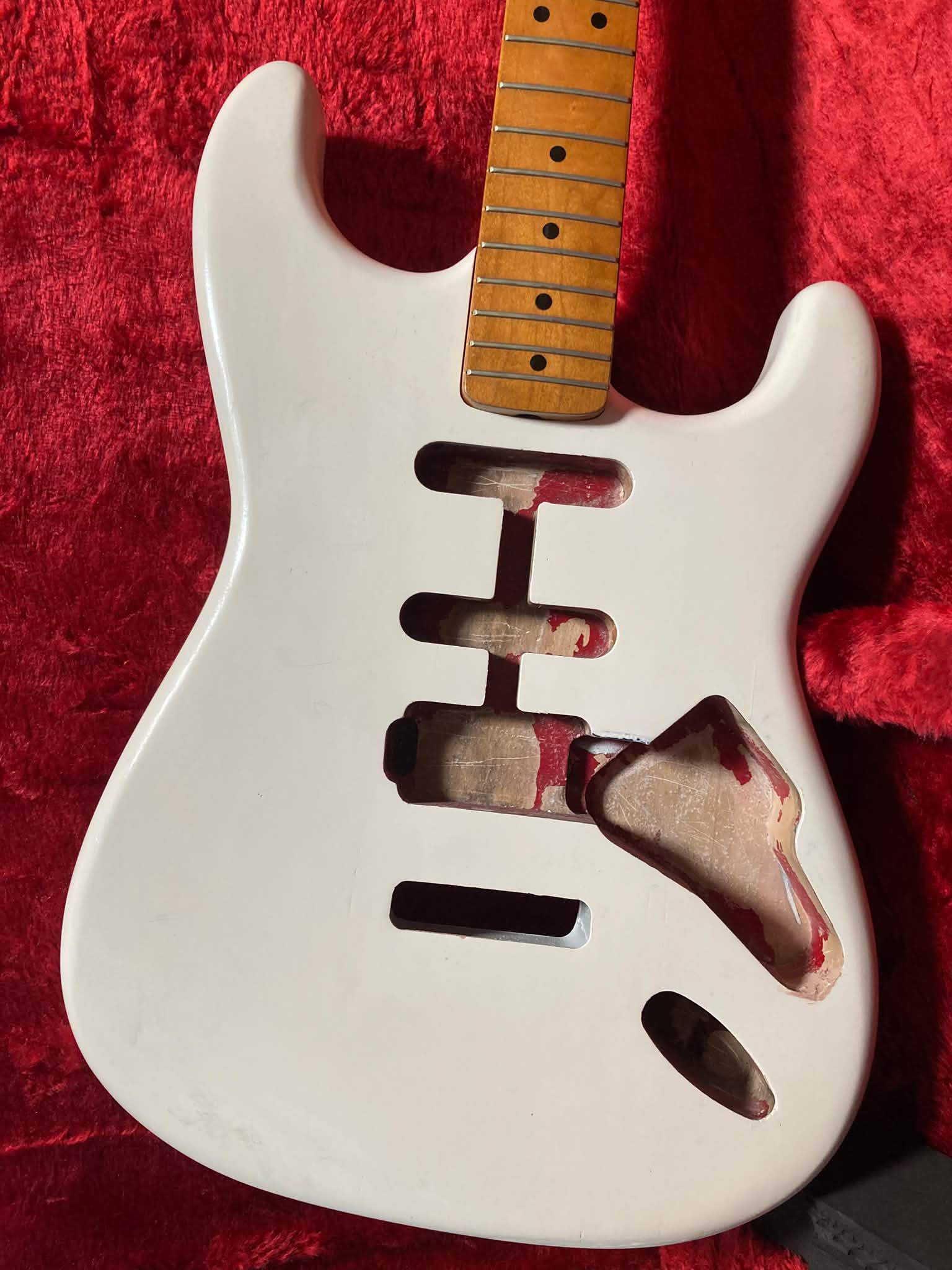 ESP トリプルネック エレキギター レッド ESP トリプルネック エレキ