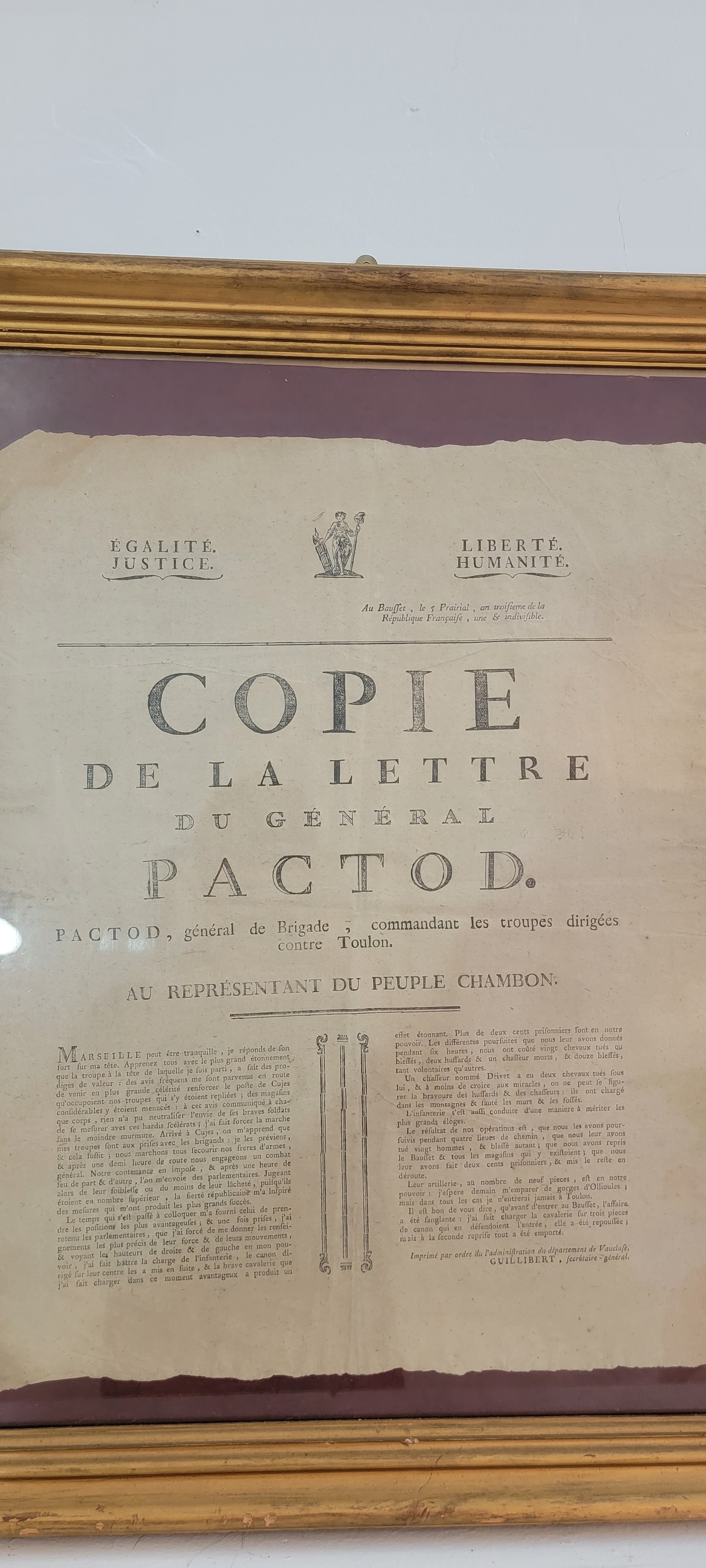 What is this 18th-19th century French document?