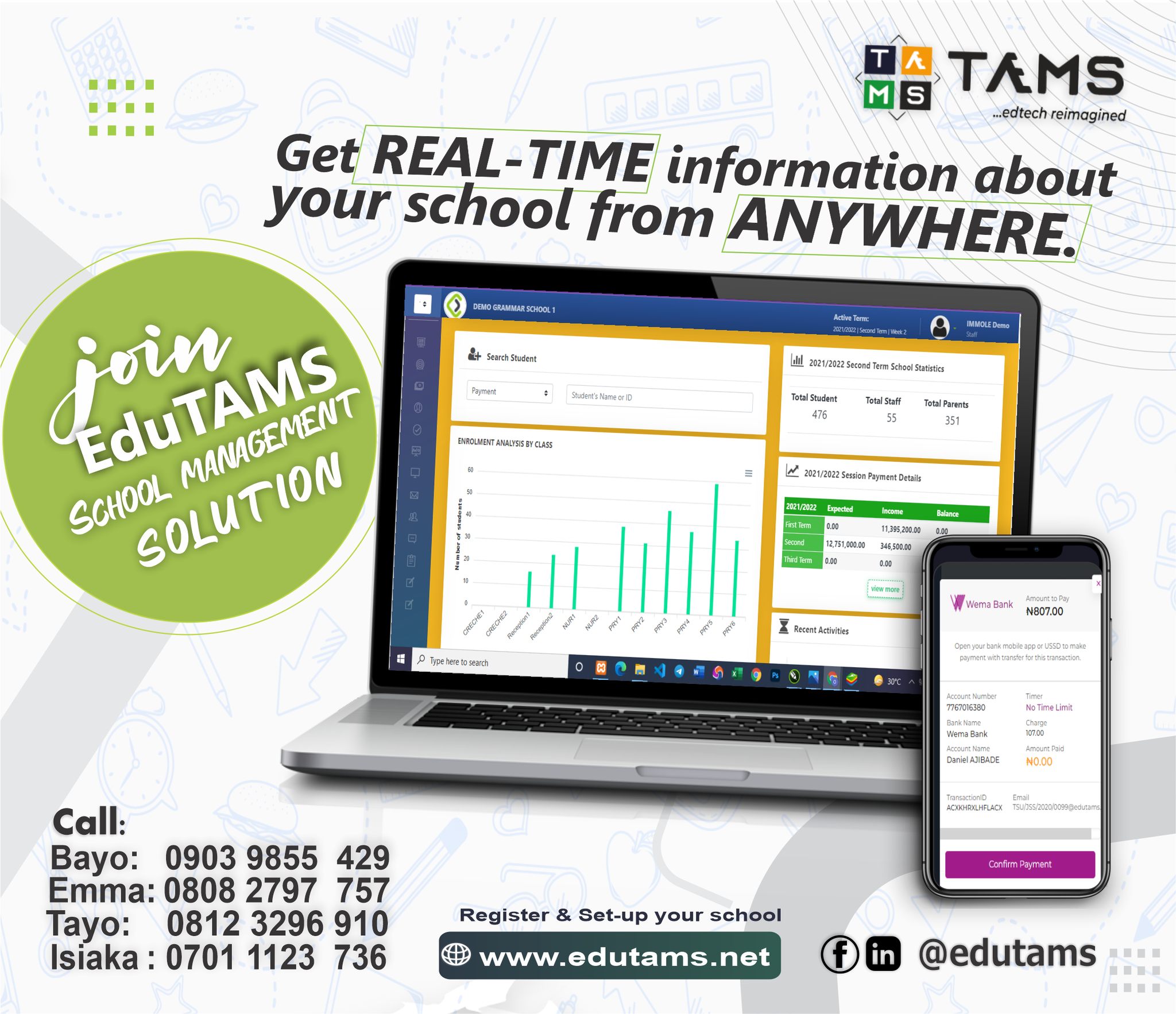 EduTAMS - In the new economy, information is everything.... | Facebook