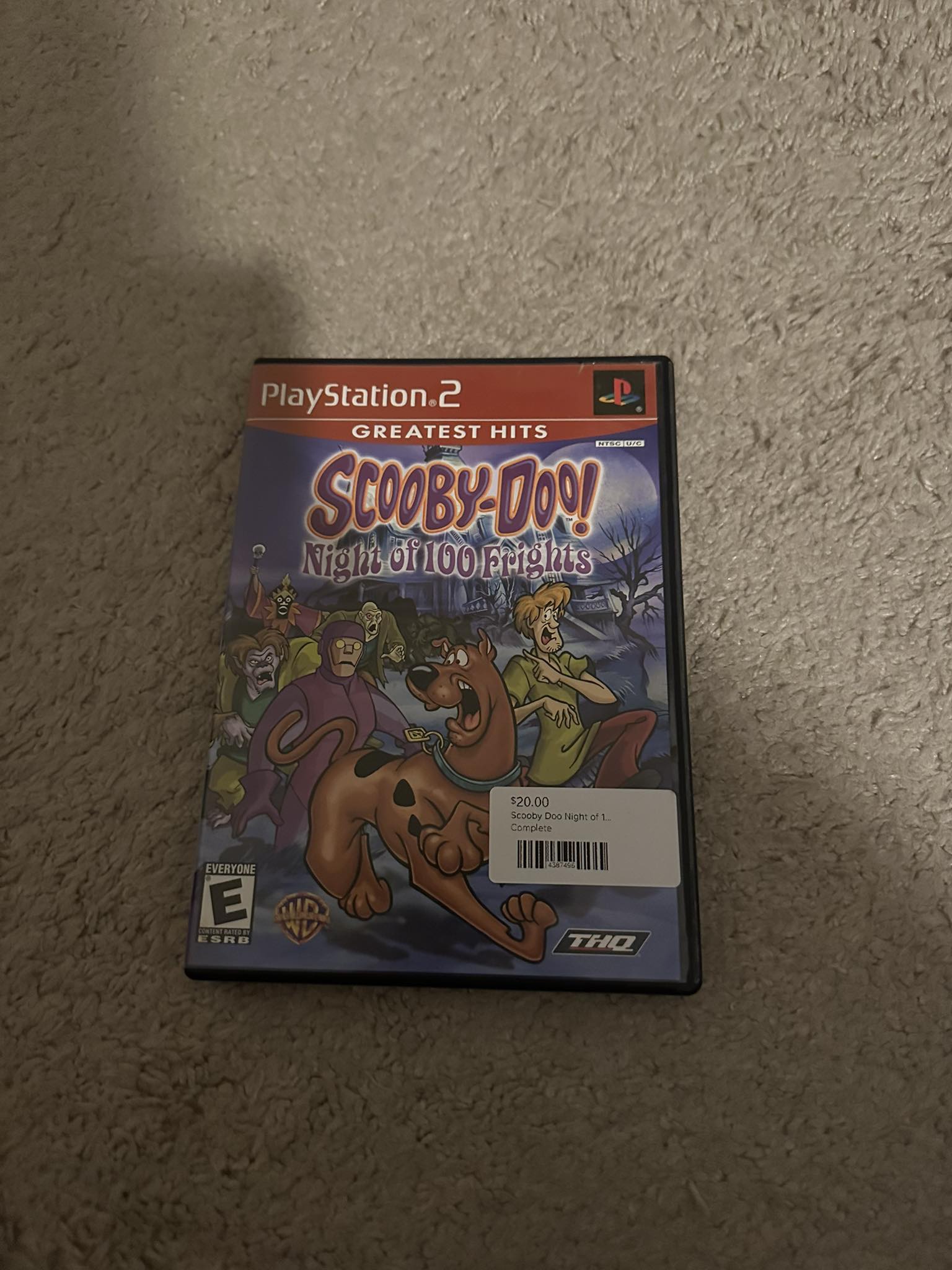 Scooby-Doo E La Notte Dei 100 Paure Per Sony PlayStation 2 (PS2) - PAL UK