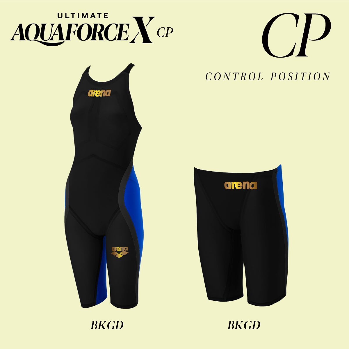 ULTIMATE AQUAFORCE X 好評発売中のSブルーに加え、新色のブラックが