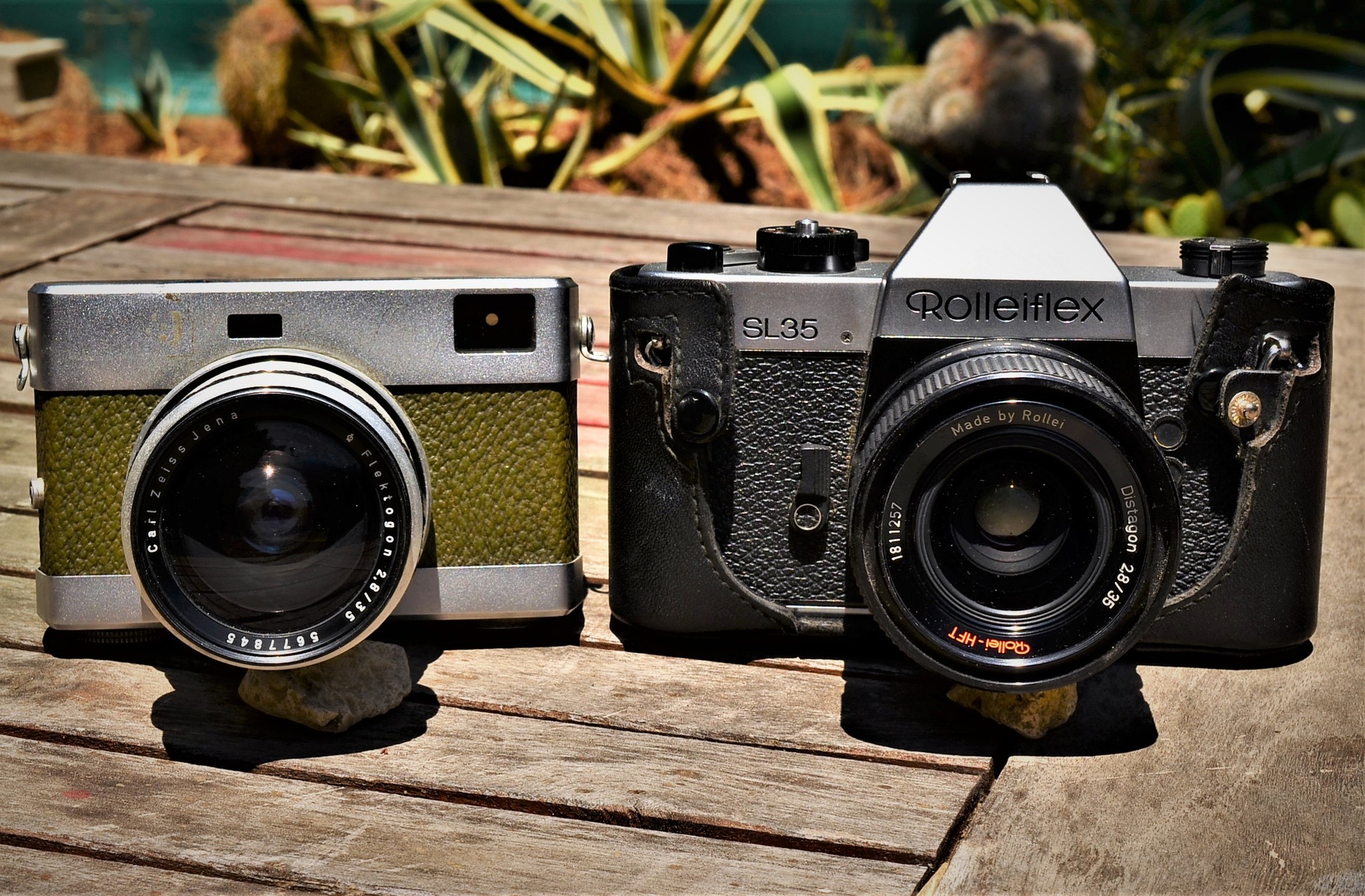 Rollei Distagon single coating 35mm f2.8 lens