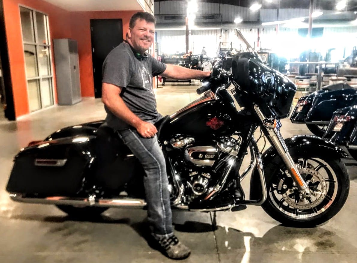 First ride with my new Harley-Davidson M8