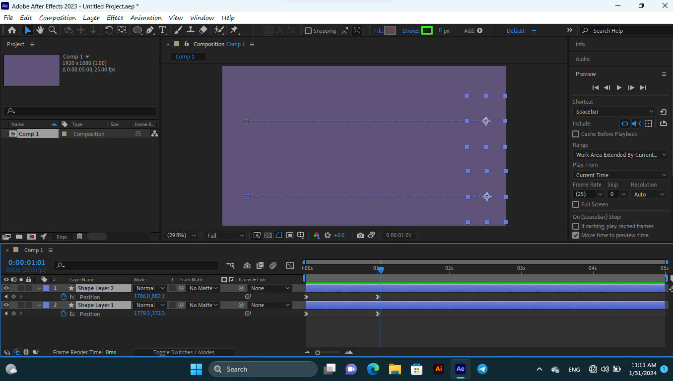 After Effects Templates - Free Download | When I work on the program ...