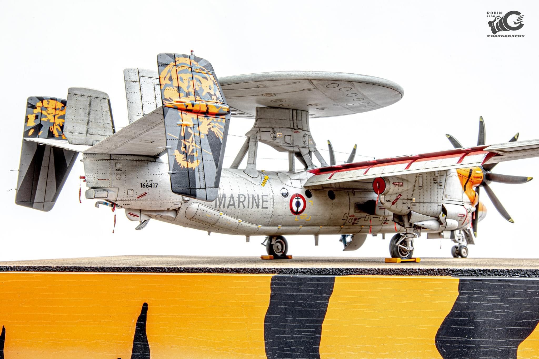 Kinetic Model E-2C Hawkeye 2000 Aeronavale 1/48 scale via Robin Tsou