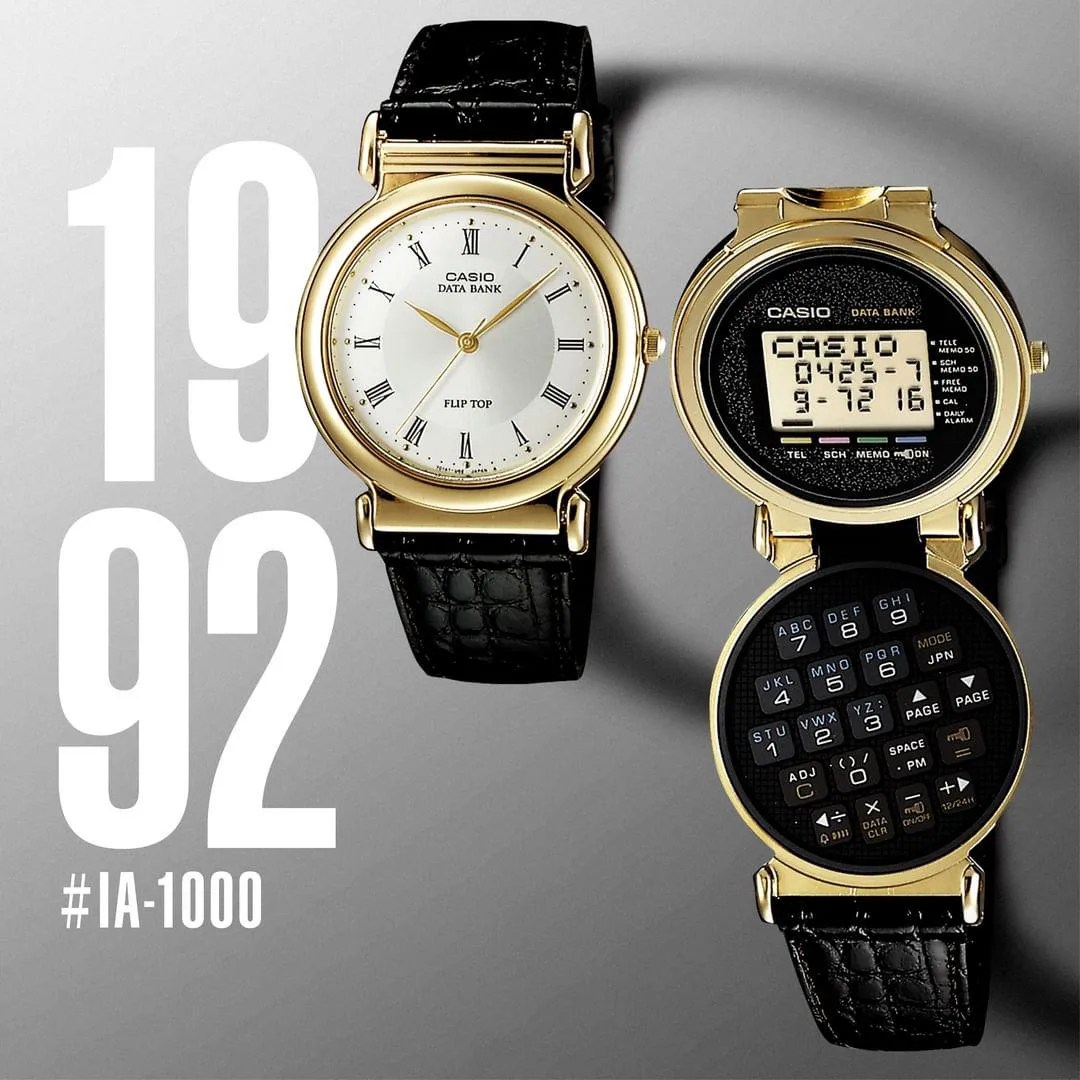 Casio - Take a Journey Through Time with Casio's IA-1000, one of