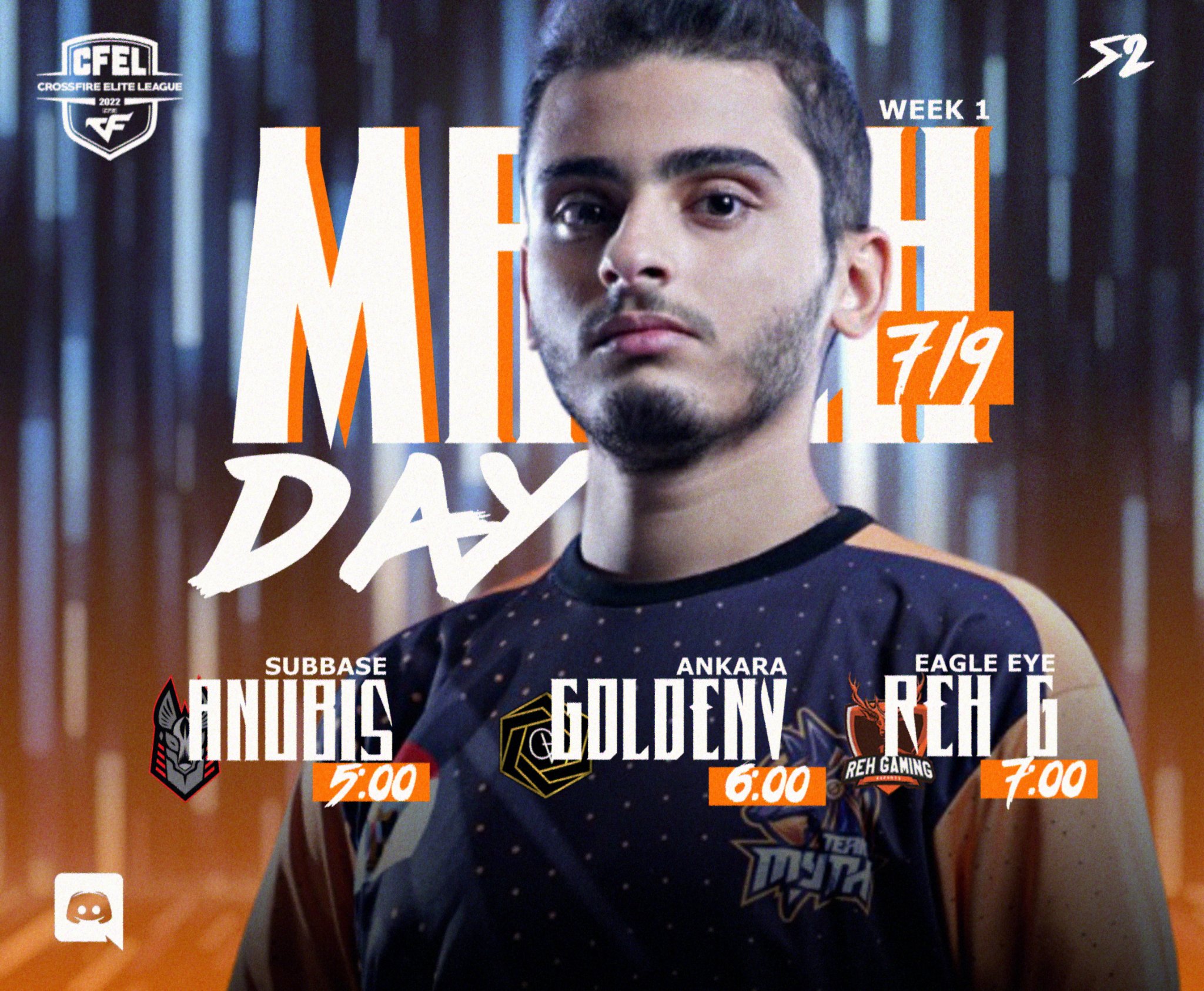 TeamMyth - النهاردة الاسبوع الاول في بطولة 2022 CrossFire Elite League ...