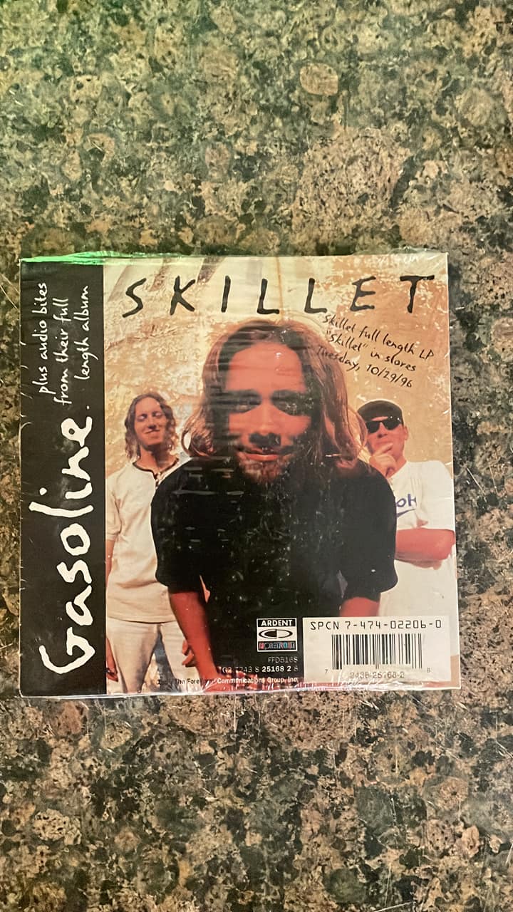 Rarest Skillet CD: Self-Titled Promo with Bleach