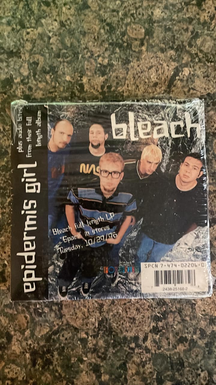 Rarest Skillet CD: Self-Titled Promo with Bleach