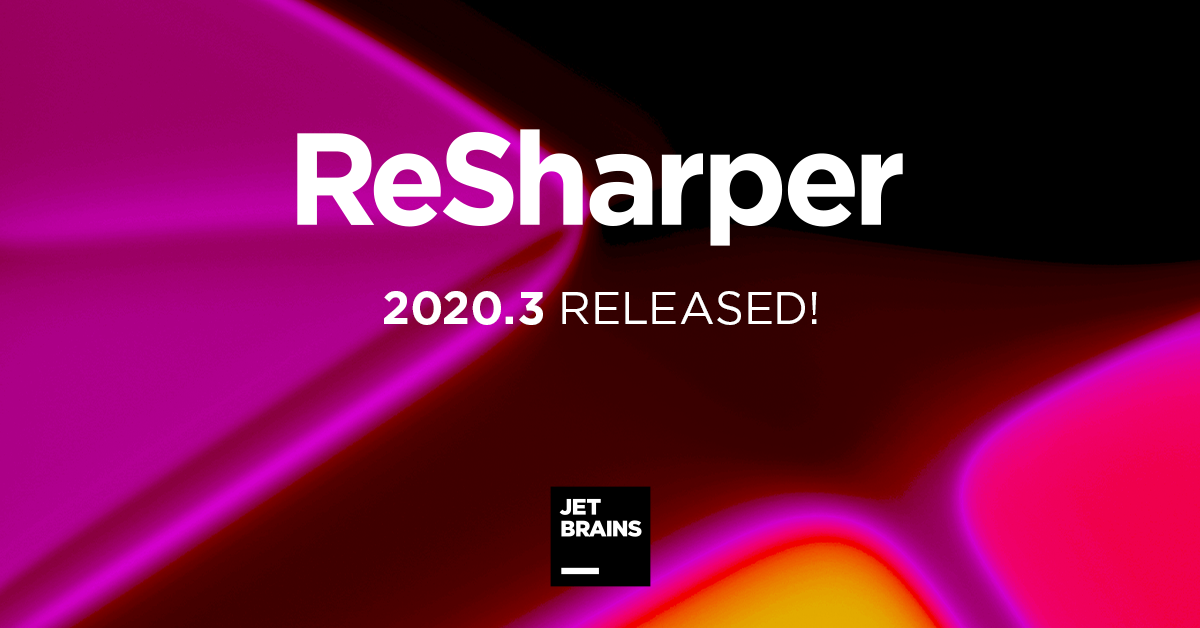 JetBrains 코리아 - ReSharper 2020.3이 출시되었습니다!🥳 ⚡️ C# 9 및... | Facebook