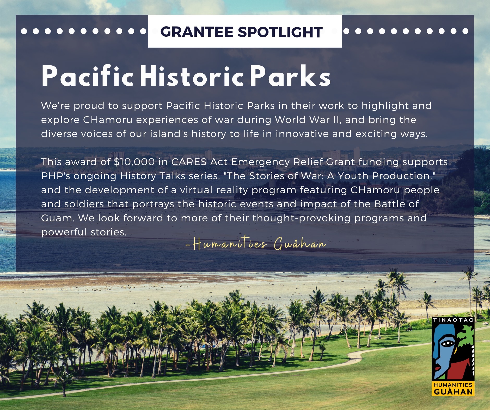 Pacific Historic Parks - War in the Pacific National Historical Park
