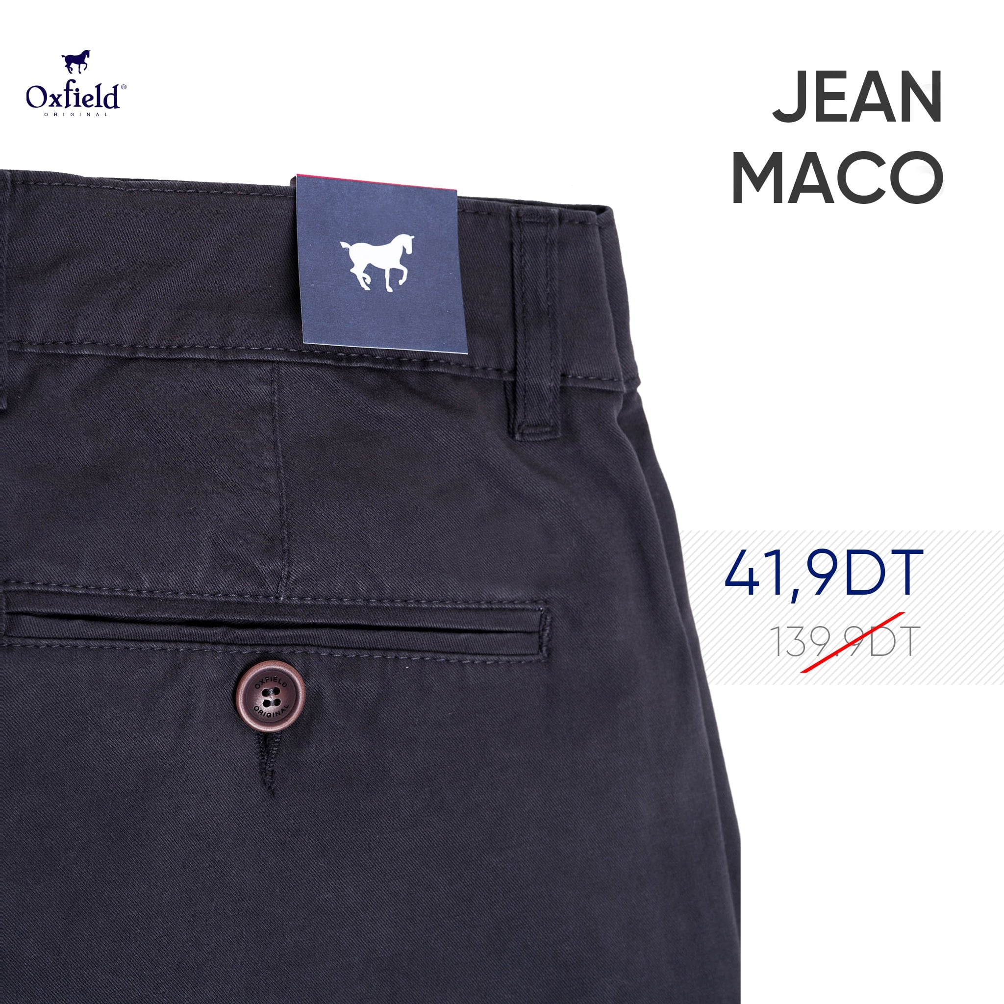 Oxfield - ‼️ ‼️ Le pantalon Maco est de retour à - 70% de... | Facebook