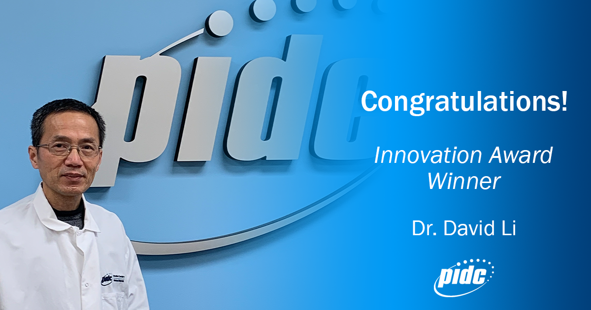PIDC - Dr. David Li is our first recipient of the PIDC... | Facebook
