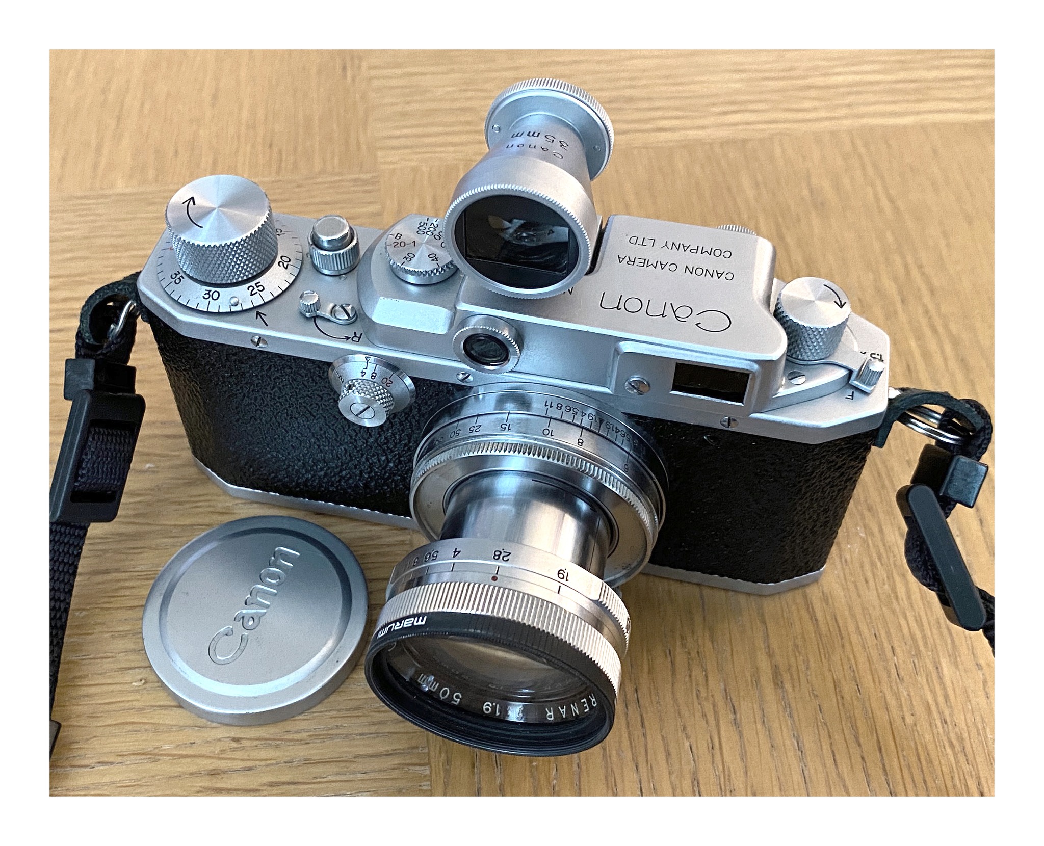 Rare 50mm f1.9 Serenar lenses with 'Japan' on front id ring