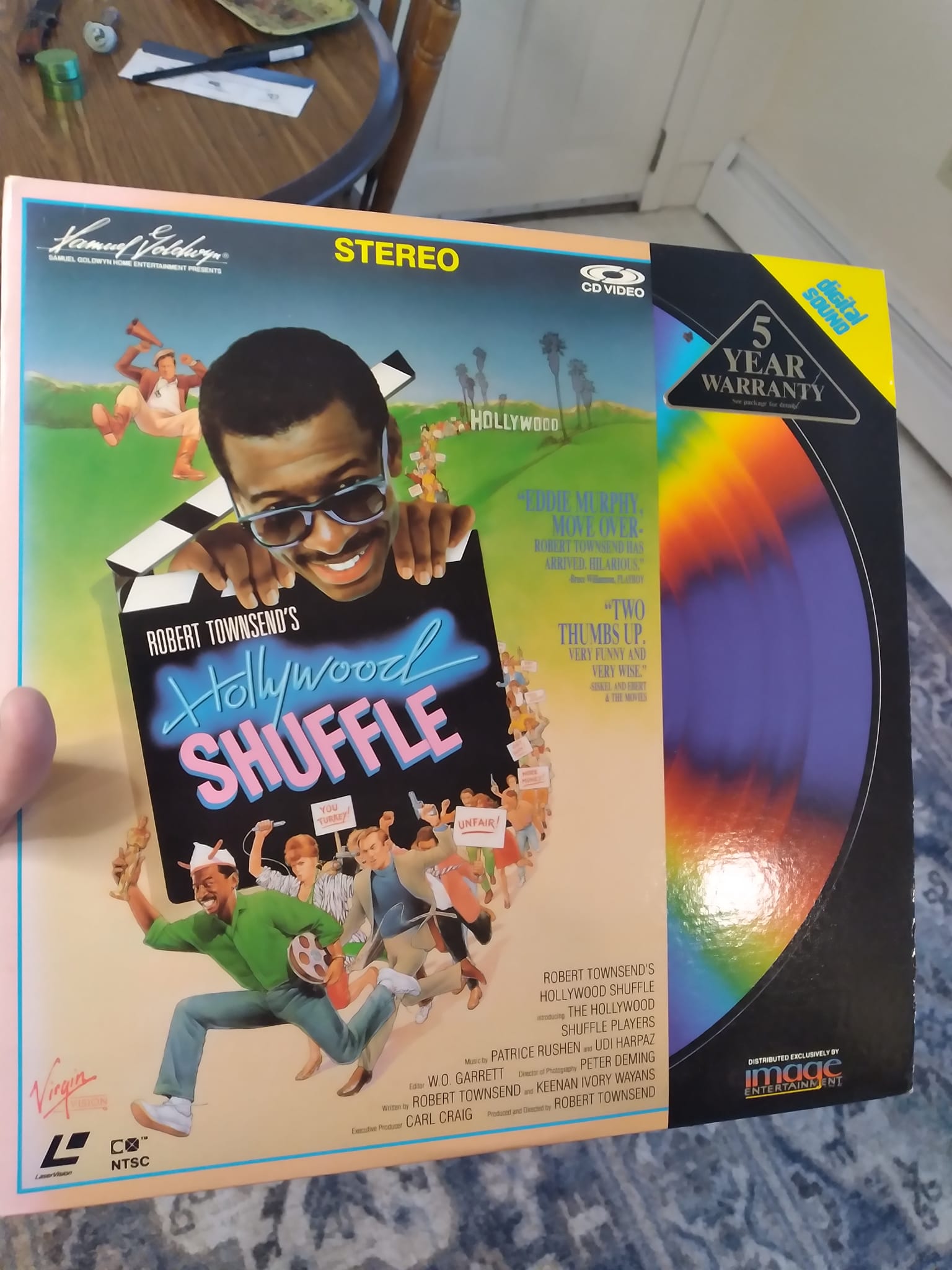Daicon 3 and 4 laserdisc rf capture on Archive.org