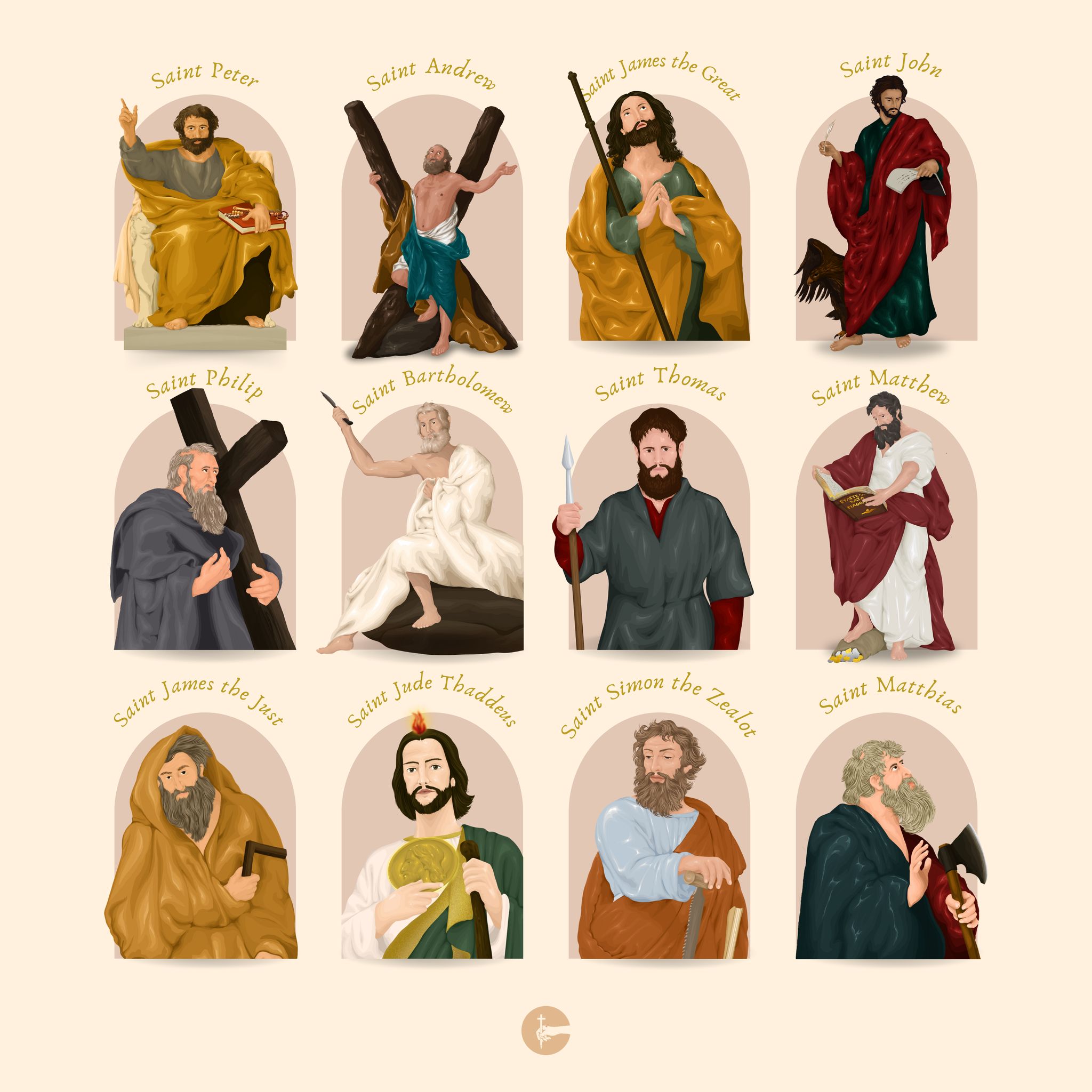Christify - All Saint's Day | 𝐓𝐡𝐞 𝐓𝐰𝐞𝐥𝐯𝐞 𝐀𝐩𝐨𝐬𝐭𝐥𝐞𝐬 Saints... | Facebook