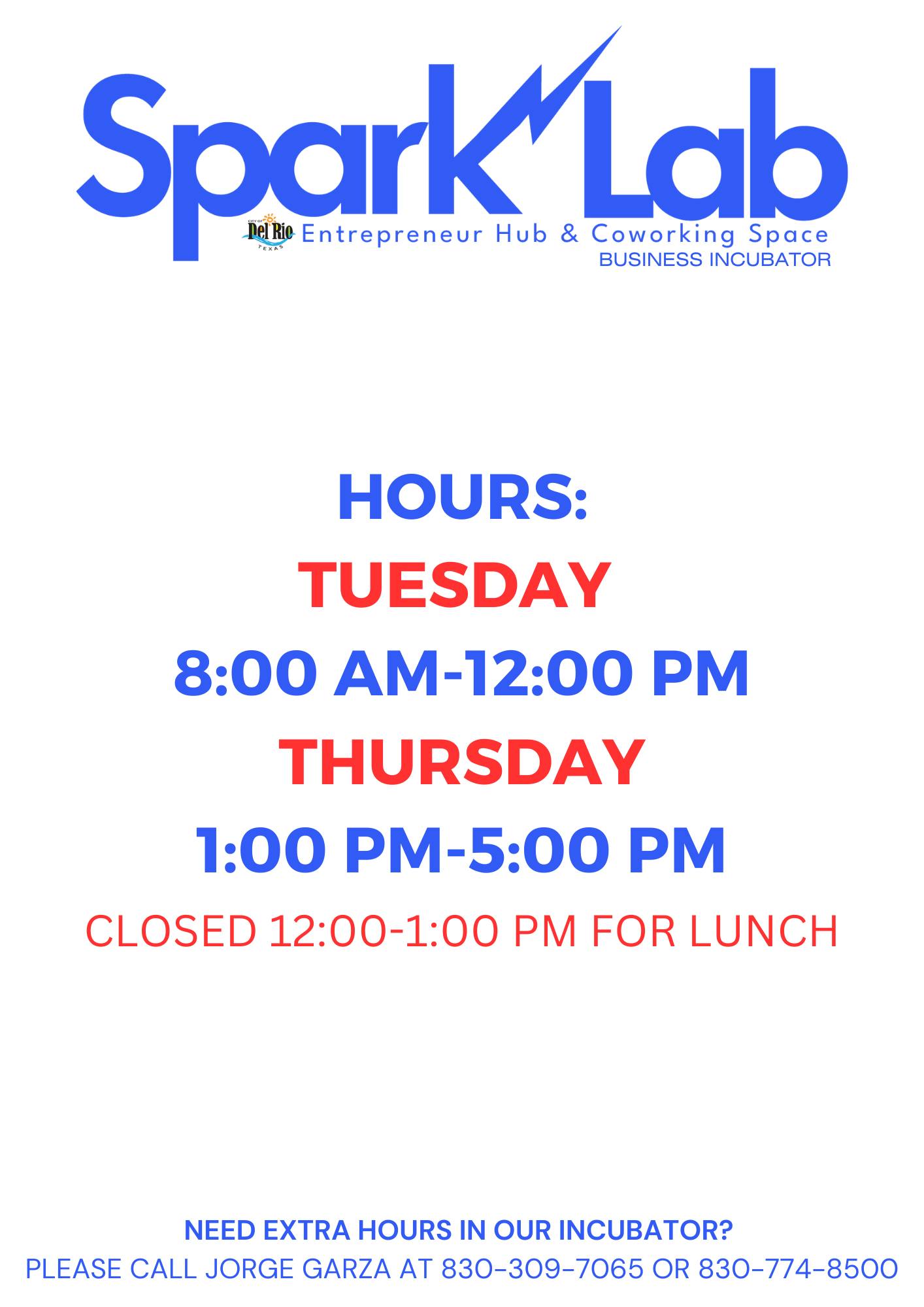 The Spark Lab is now open! 💻... - City of Del Rio Government | Facebook