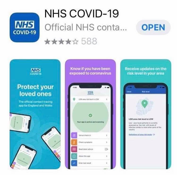 All our venues now have a QR code from the NHS COVID-19 Track & Trace ...