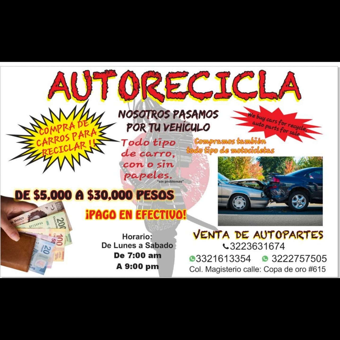 Autorecicla - ⚠️ PARTES PARTES ⚠️ 🔰 TSURU, 94,4... | Facebook