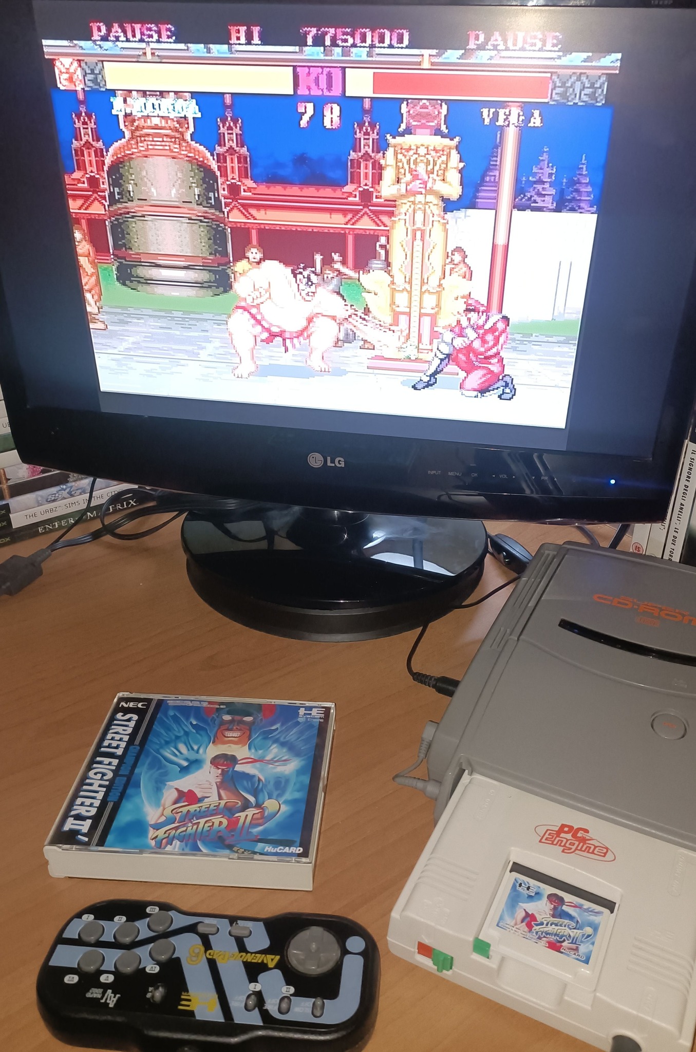 STREET FIGHTER CHAMPION EIDITION PER PC ENGINE SUPER OFFERTO A 48 EURO