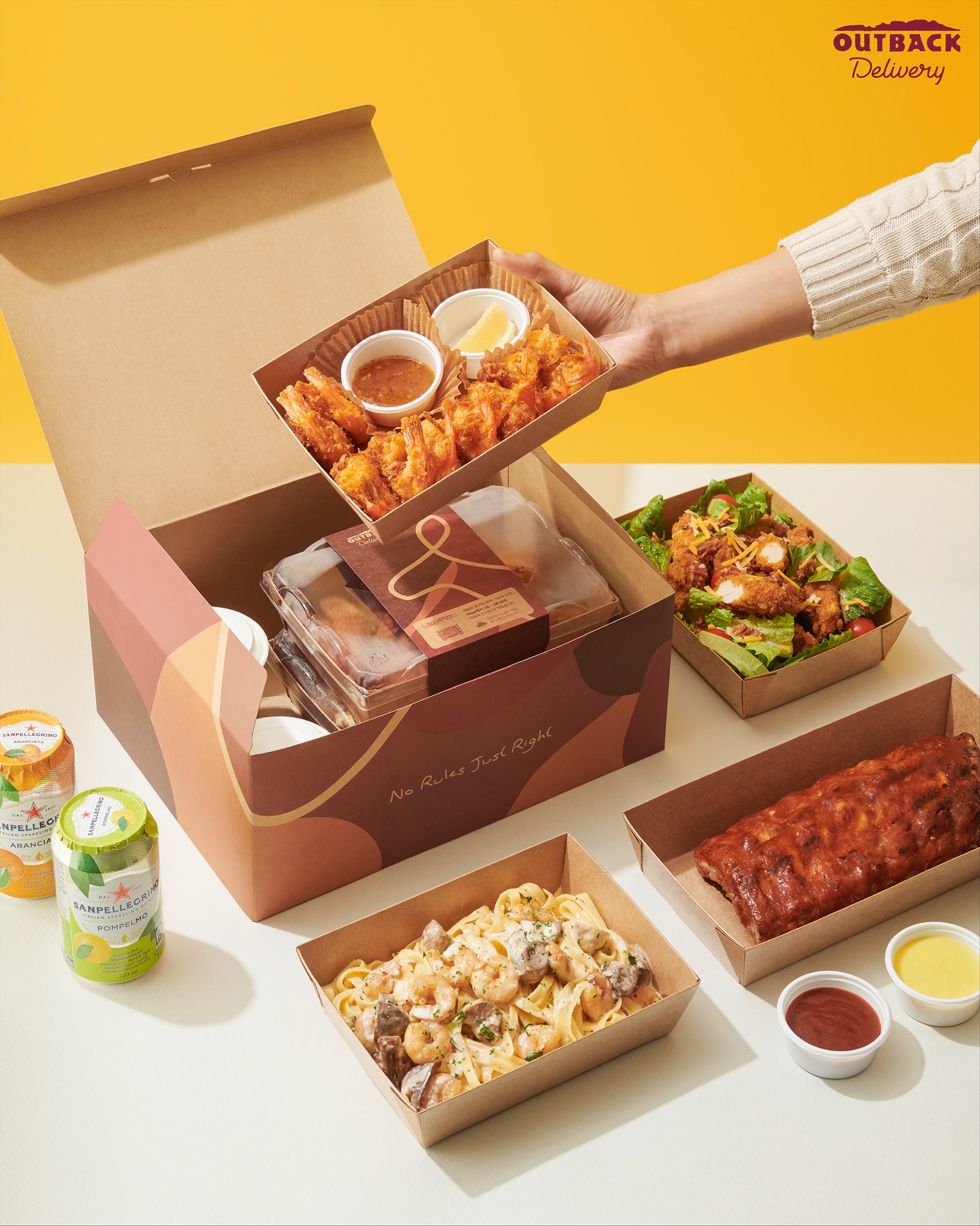 띵동💛 아웃백 딜리버리 왔습니다🛵... - 아웃백 스테이크 하우스(Outback Steakhouse) | Facebook