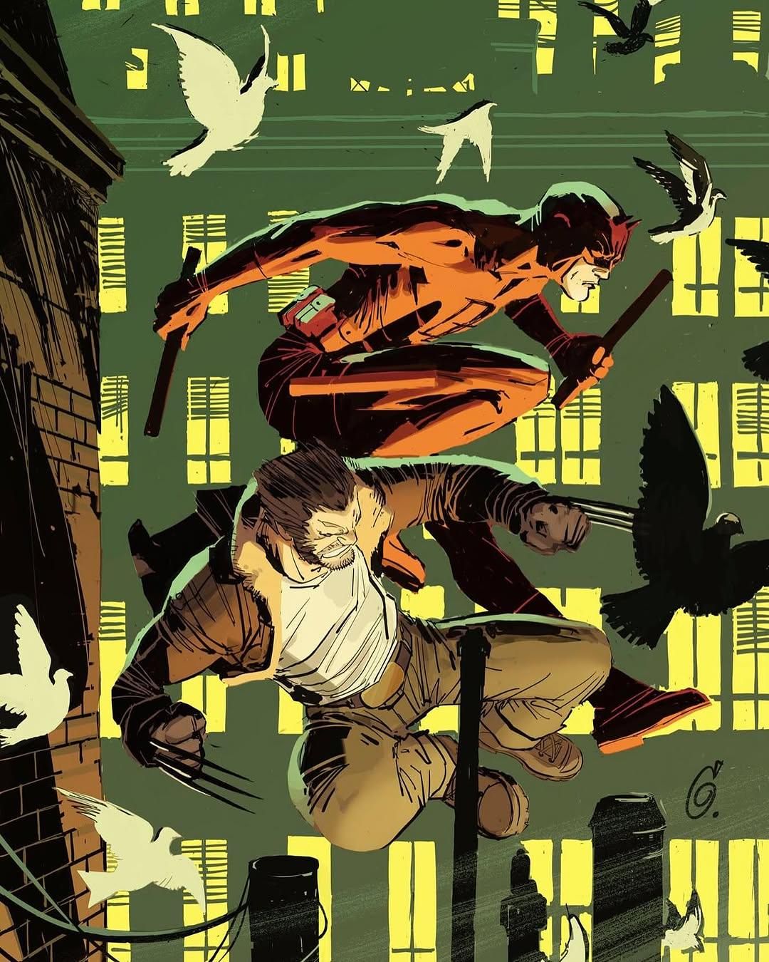 Wolverine and Daredevil team up! Daredevil #196
