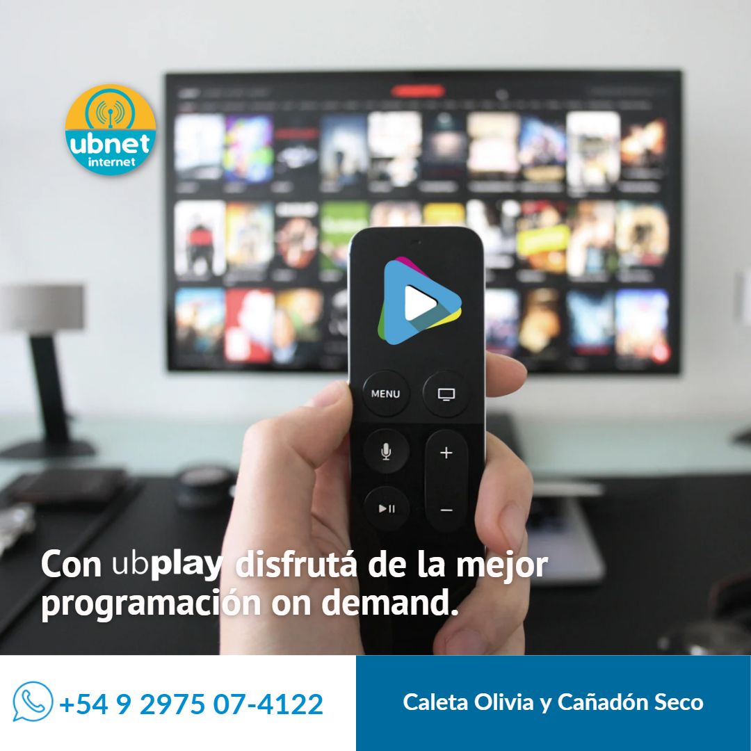 UBNET - 🤔 ¿Todavia no conoces ubplay? Es nuestra... | Facebook