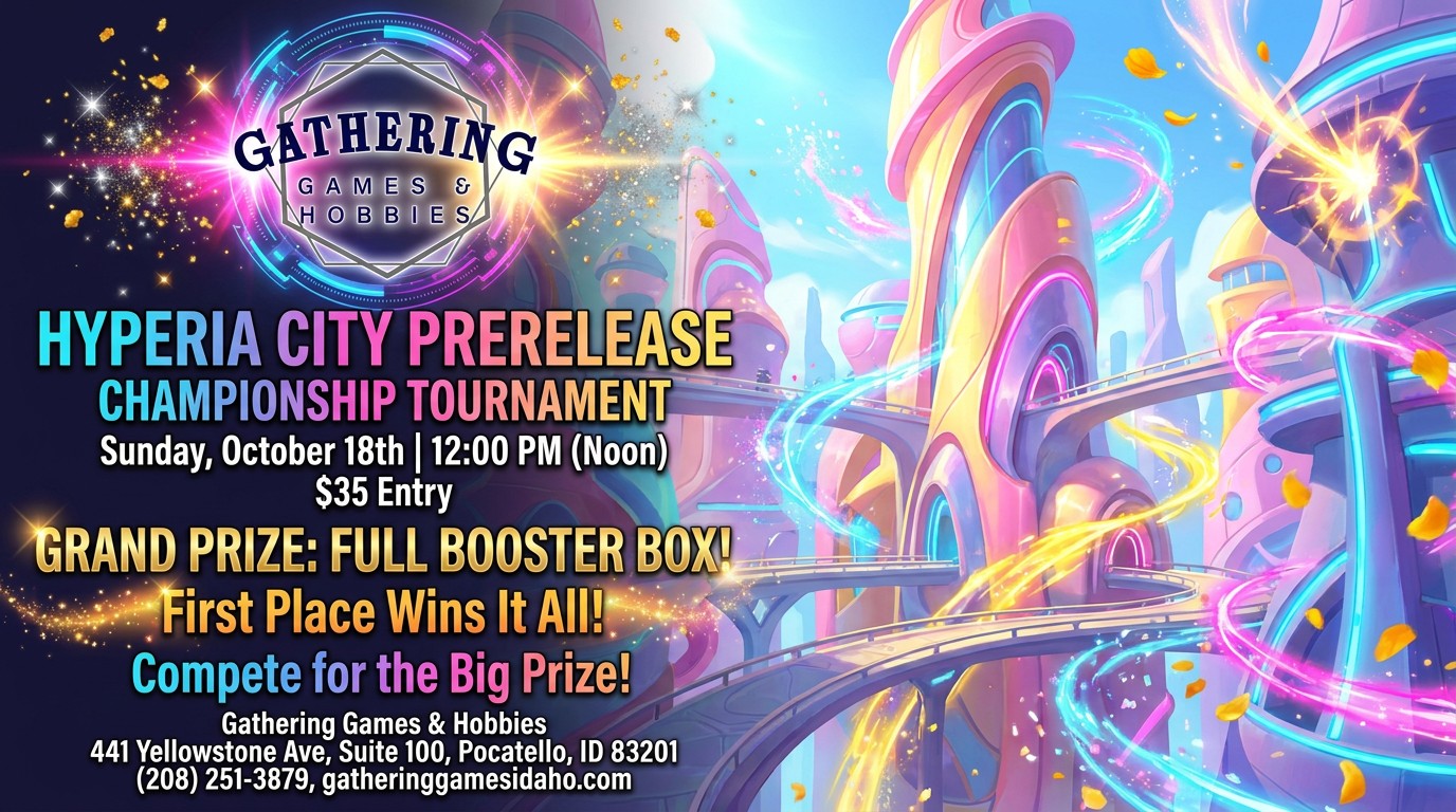 Disney Lorcana - Hyperia City Prerelease - Championship Full Box!