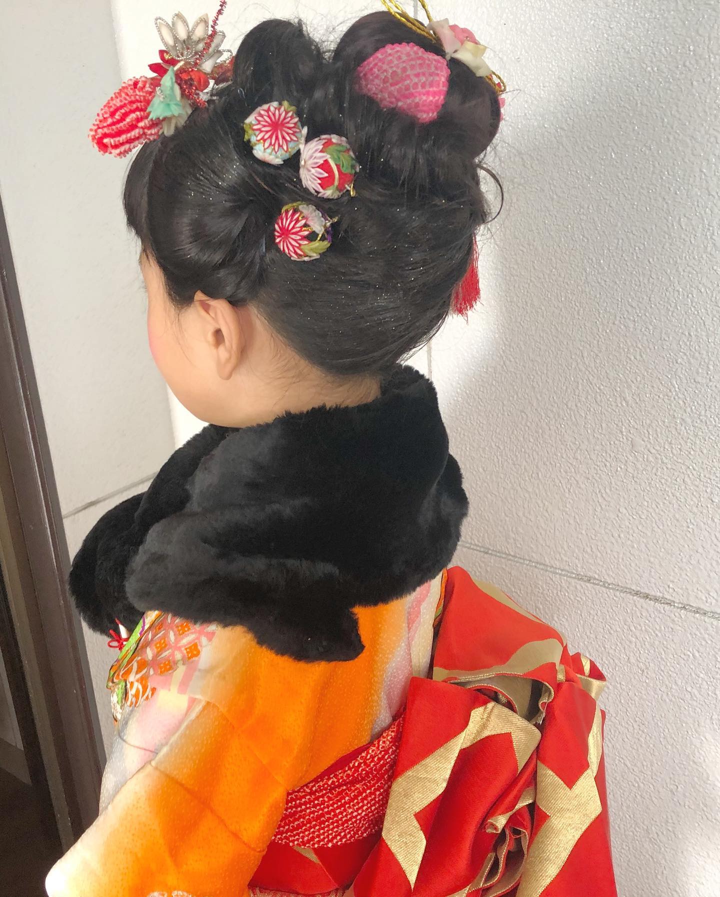 Tripp 七五三 着付けとヘアセット ヘアは日本髪風に 七五三のご予約もお待ちしております Facebook