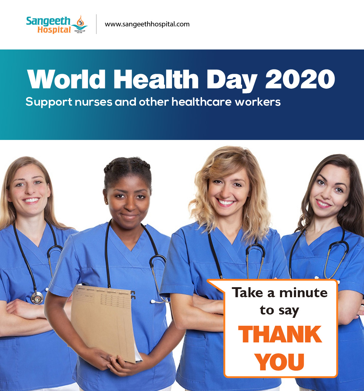 World Health Day 2020 is the day... - Sangeeth Hospital | Facebook