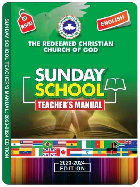RCCG sunday school teachers manual for age 6-8