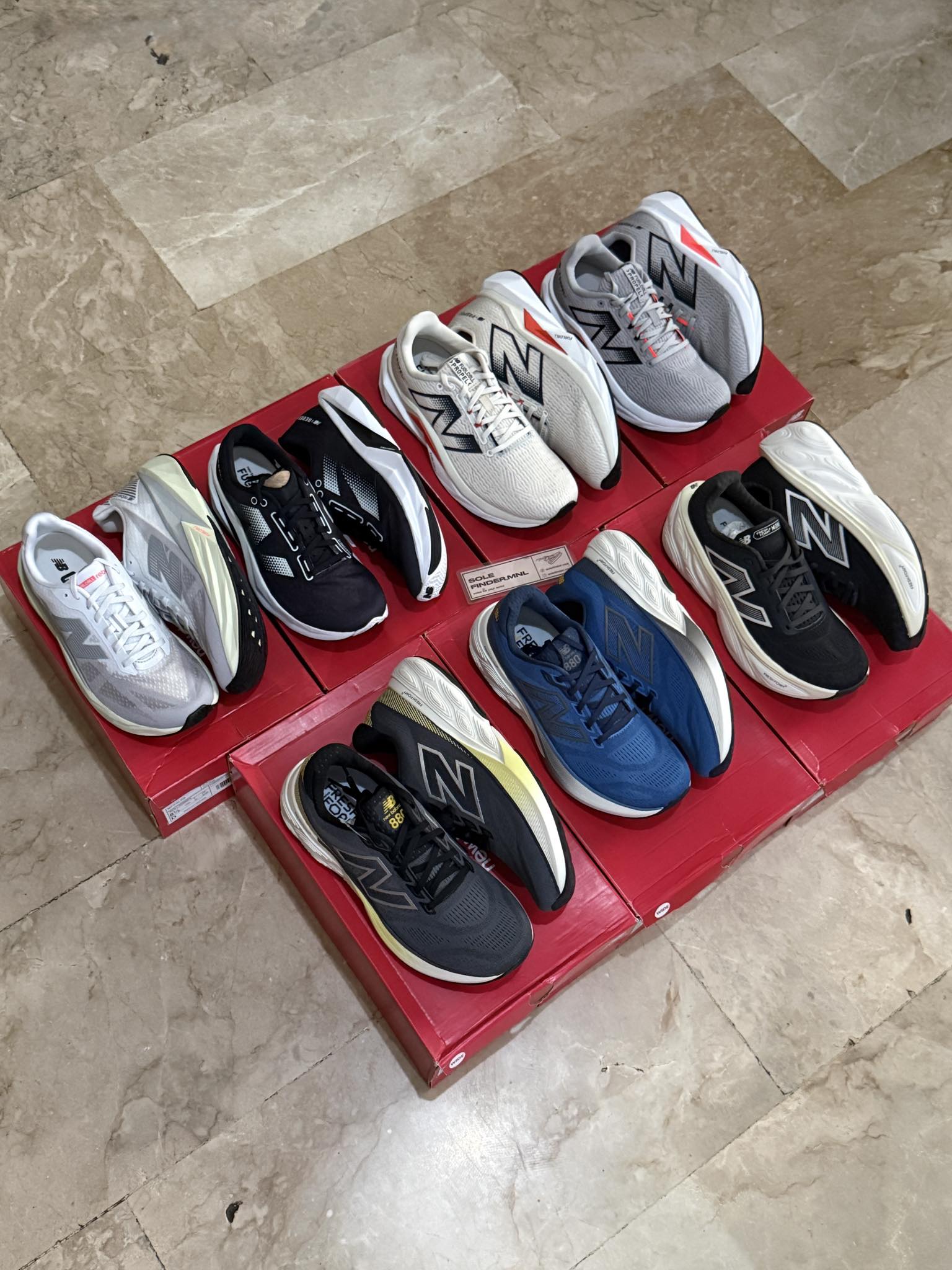 New balance #18 Puma #19.5 Adidas predator #19 Rebook #21 Adidas