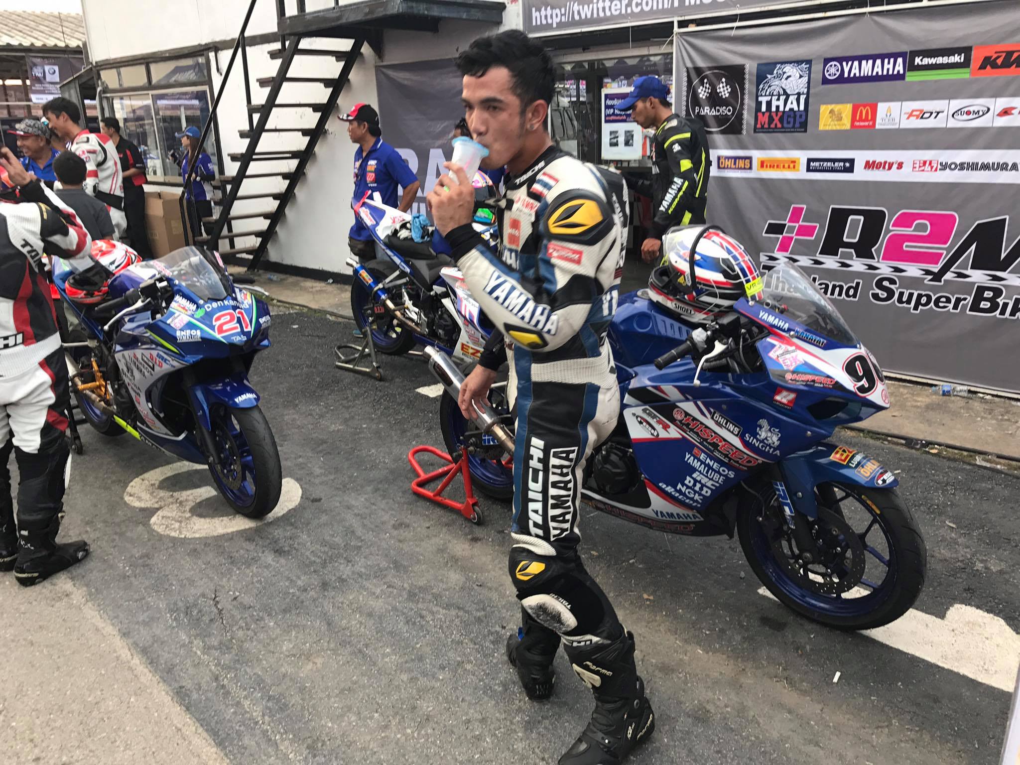 Yamaha R3 racing parts by hispeed racing team