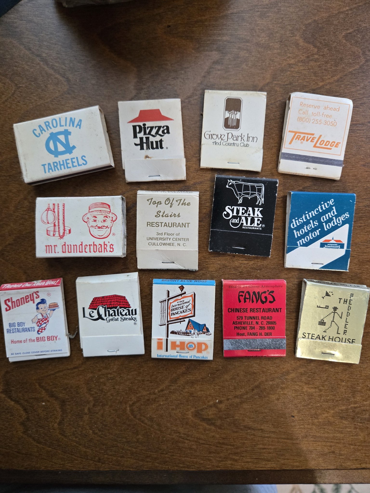 Remember when all businesses gave out advertising matchbooks?