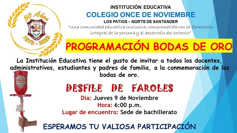 Colegio Once de Noviembre | Los Patios