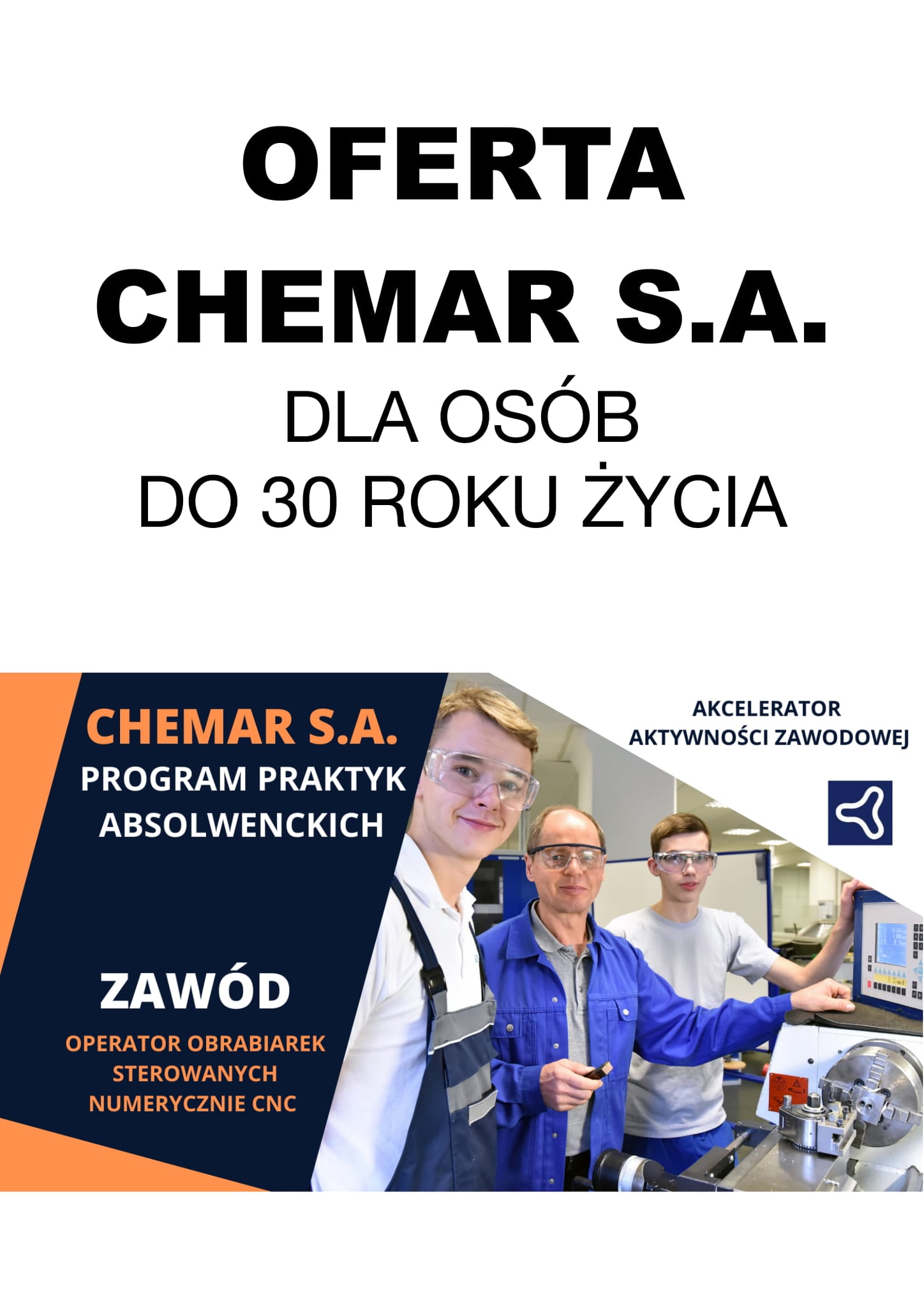 📣 Chemar S.A. zaprasza... - Wojewódzki Urząd Pracy w Kielcach