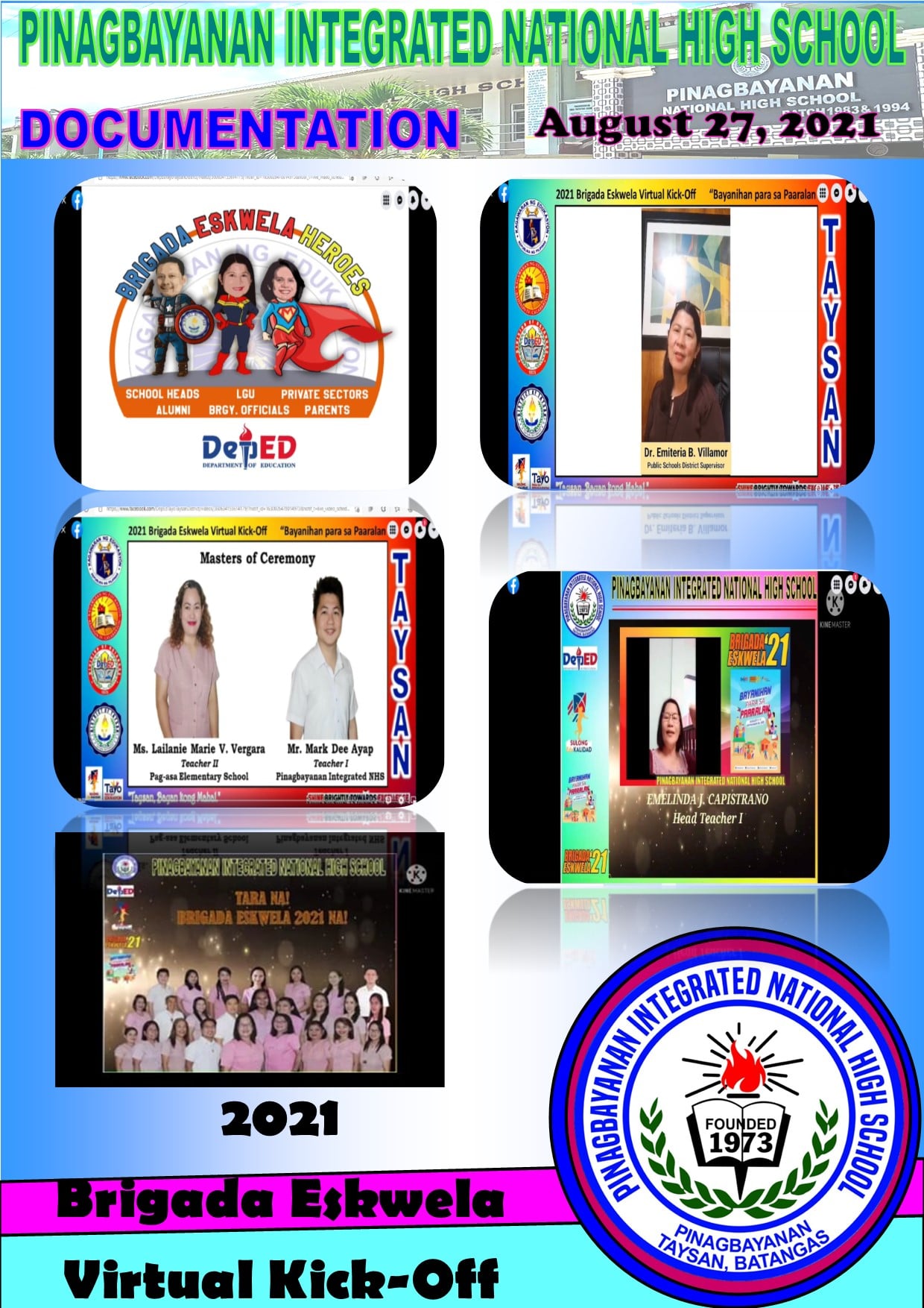 PINHS Faculty... - DepEd Tayo Pinagbayanan INHS- Batangas | Facebook