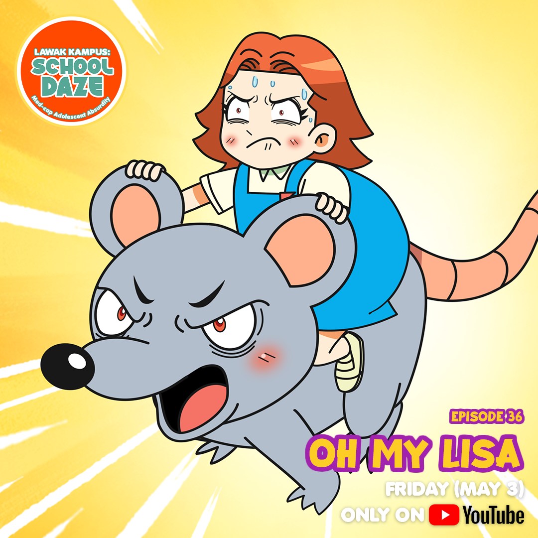 Lisa gets RAT-ical! Join Lisa on her mini adventure in a big bad