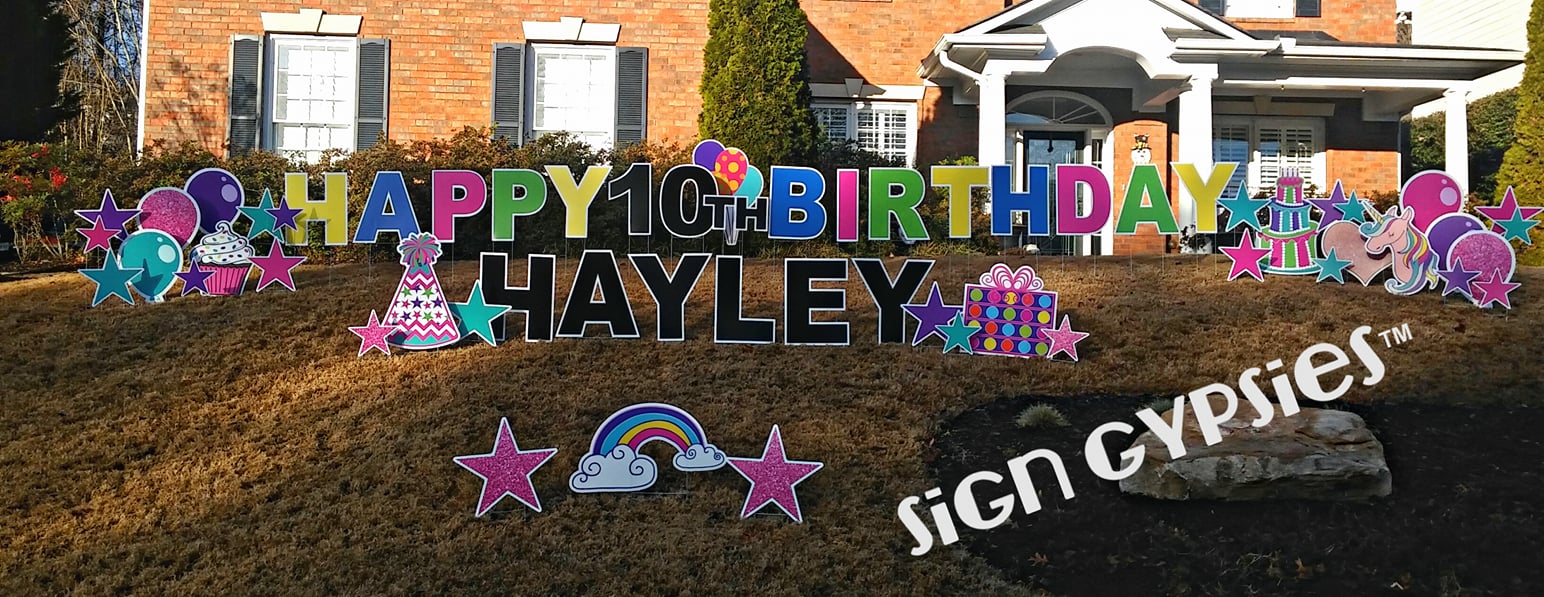 Happy Birthday to Hayley!!!... - Sign Gypsies-Fayette-Coweta