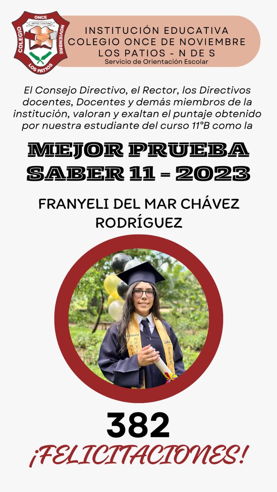 Colegio Once de Noviembre | Los Patios